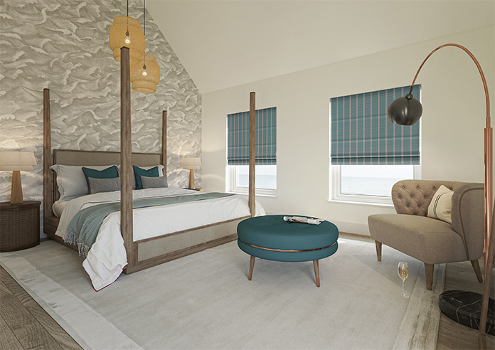 Applecross, Glacier - Roman Blind - Image 6